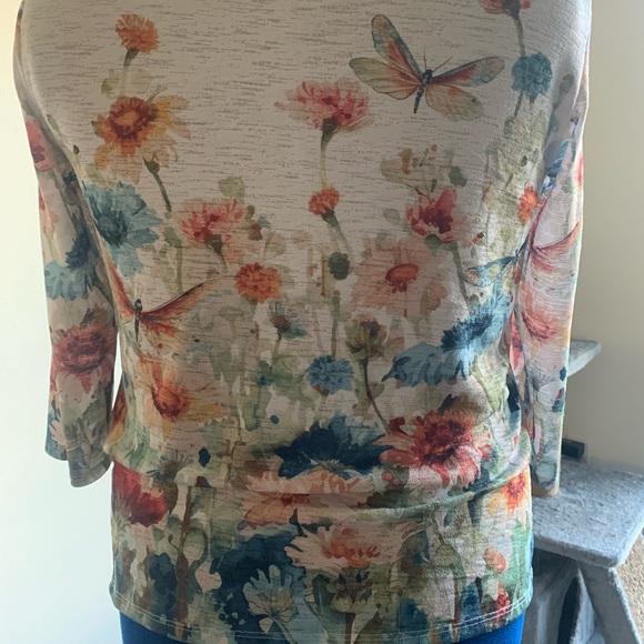 Alfred Dunner White Blouse Top - Picture 6 of 6